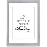 Hama Kunststoffrahmen Chiaro, Silber, 13 x 18 cm (00193257)