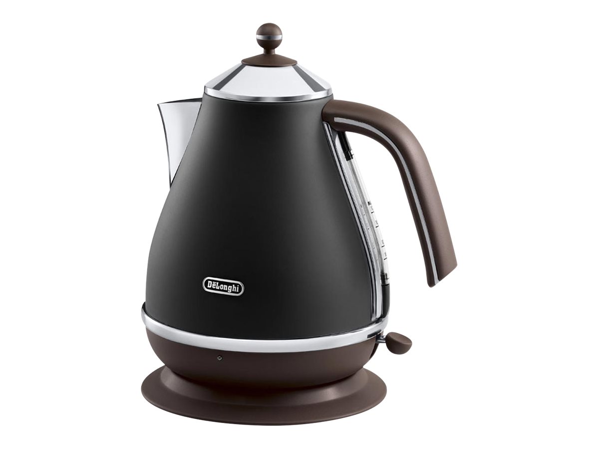 De'Longhi Icona Vintage KBOV 2001.BK Wasserkocher 1,7 l 2000 W Schwarz