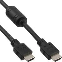InLine Kabel HDMI 19pol St/St schwarz mit Ferrit (17605)