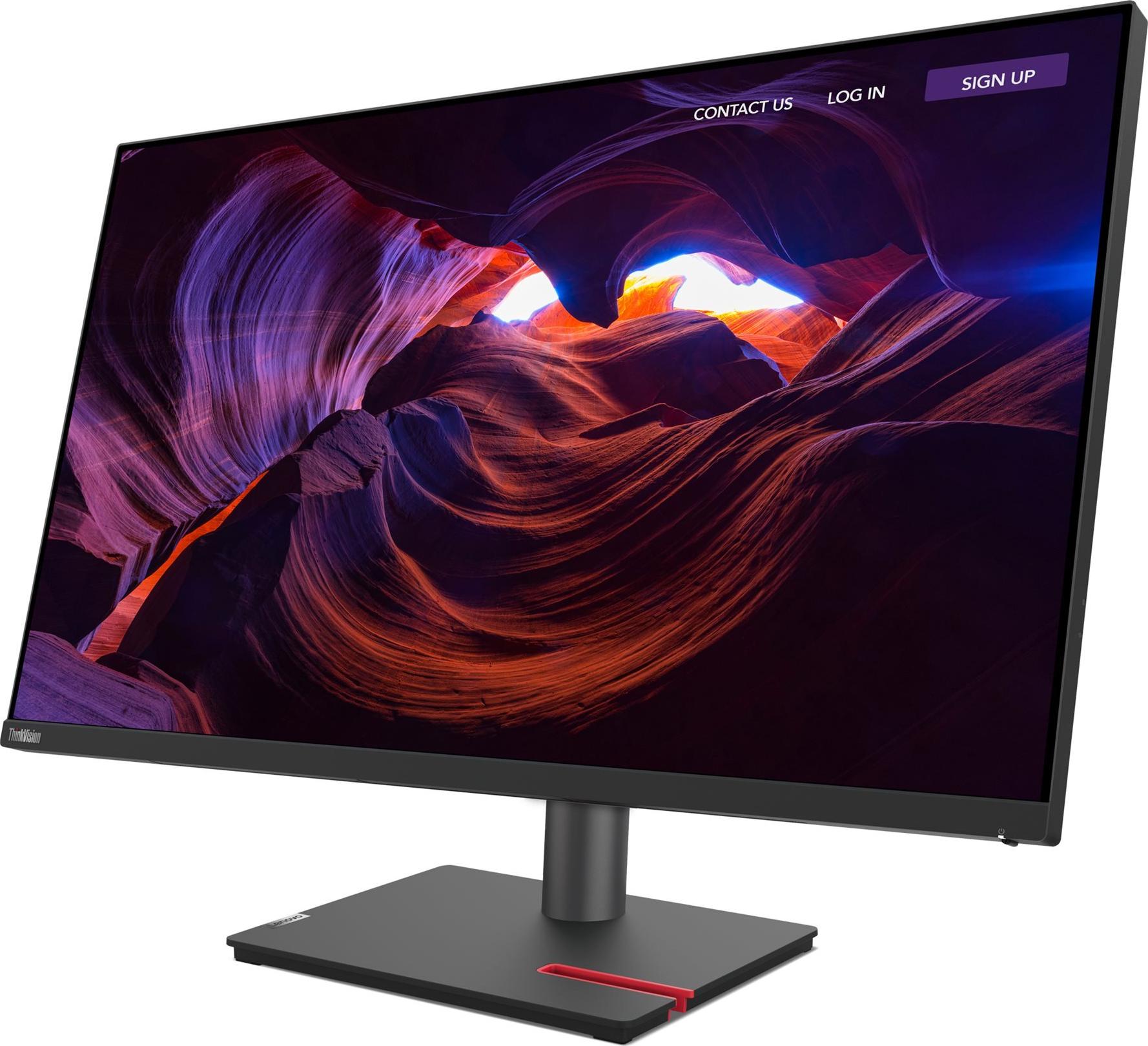 Lenovo ThinkVision P32p-30 31.5" 4K UHD IPS-Monitor Raven Black