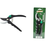 BRÜDER MANNESMANN Bypass-Gartenschere, schwarz/grün Klinge mit Antihaft-Beschichtung, max. Schneidkapazität: - 1 Stück (M63101)
