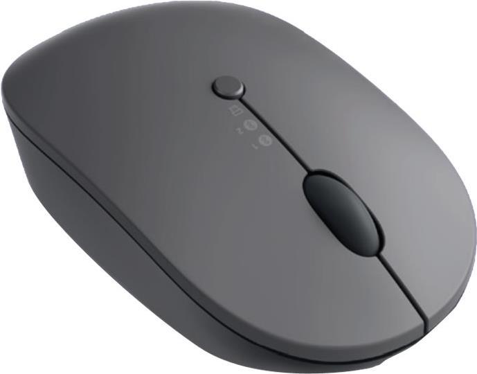 Lenovo Go Multi-device Kabellose Maus 2400 DPI Bluetooth 5.0 2.4 GHz Storm Gray