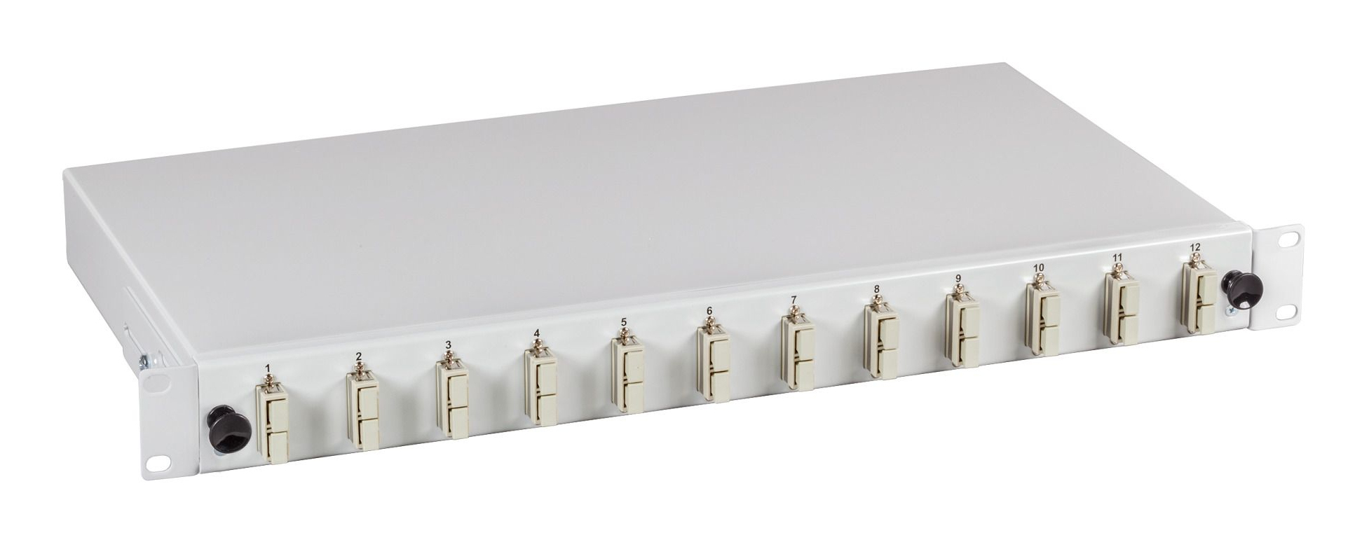 EFB-Elektronik B61203.12OM3 Spleißbox 1U 19" SC OM3 Grau