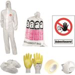 Cimco Asbest Tages-Set easy XL 15tlg. Warnaufkleber 145081 (145081)