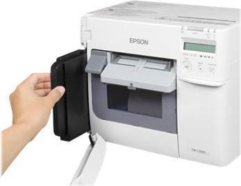 Epson TM C3500 Etikettendrucker 112 mm 720 x 360 dpi 103 mm/Sek. Weiß