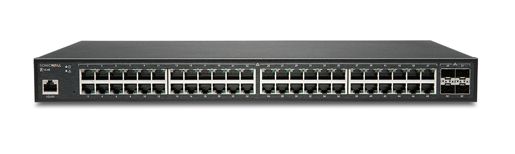 SonicWall Switch SWS14-48 52 Ports Managed Switch Schwarz