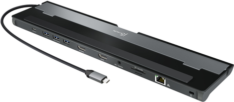 j5create JCD542-N USB-C® Dual HDMI™ Docking Station (JCD542-N)