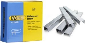 10.000 TACWISEâ„¢ Tackerklammern Typ 80/6mm, 0381 6 mm (0381)
