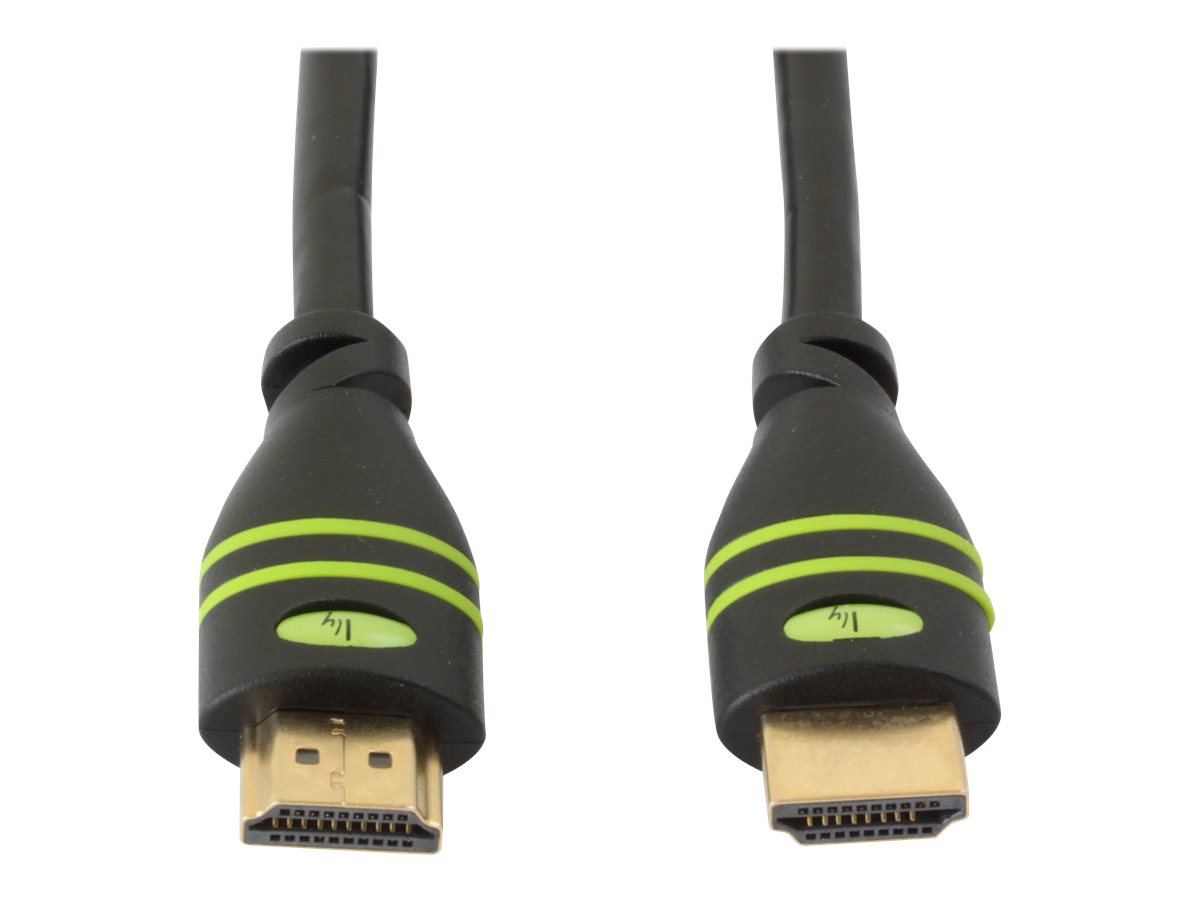 TECHly HDMI-Kabel mit Ethernet 0,5 m Schwarz