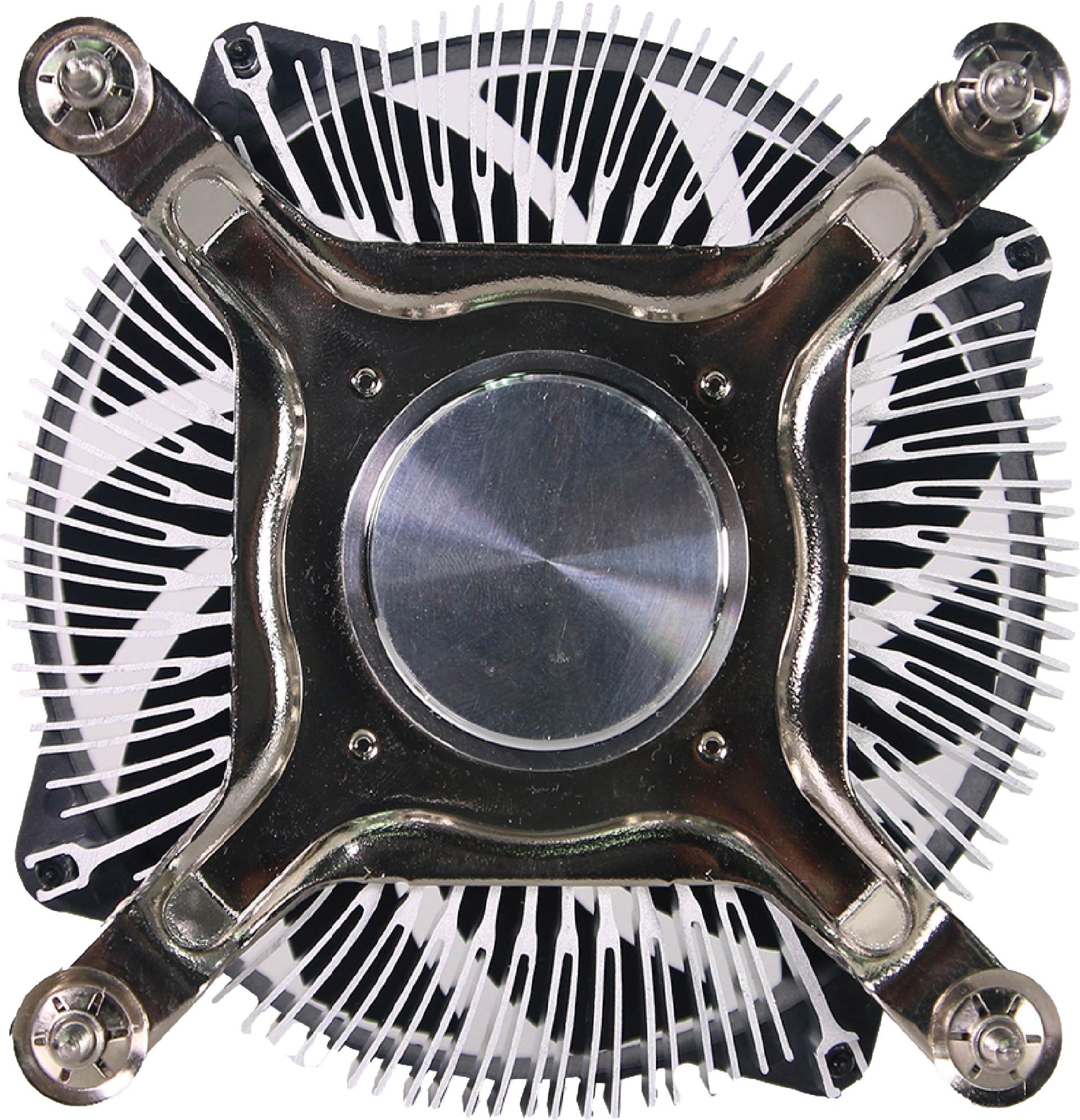 TITAN DC-HA11TZ/RPW CPU-Luftkühler 9,5 cm Aluminium - Schwarz