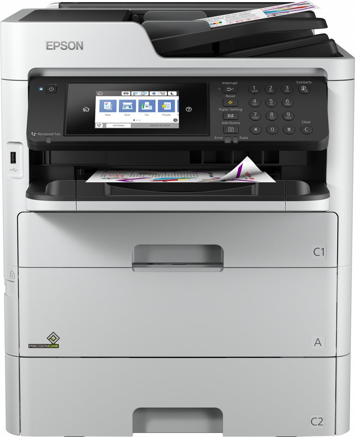 Epson WorkForce Pro WF-C579RD2TWF Tintenstrahl 24 Seiten pro Minute 4800 x 1200 DPI A4 WLAN (C11CG77401BR) (geöffnet)
