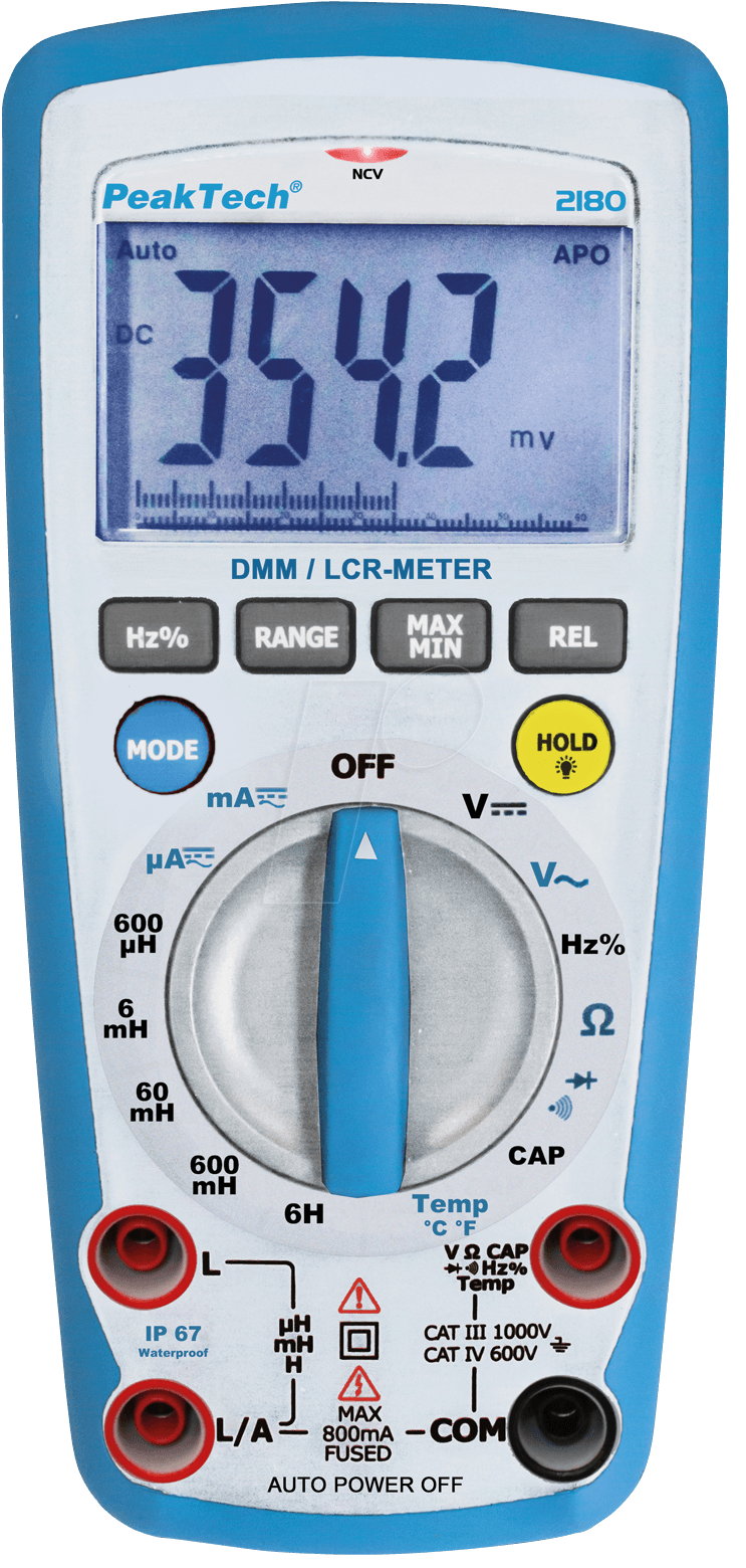 2180 - Multimeter LCR-Meter digital 5999 Counts (P 2180)