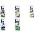 STAEDTLER Doppel-Fasermaler "Asien", 6er Kartonetui 2 Spitzen, Strichstärke: 1,0 (3001 C6-5)