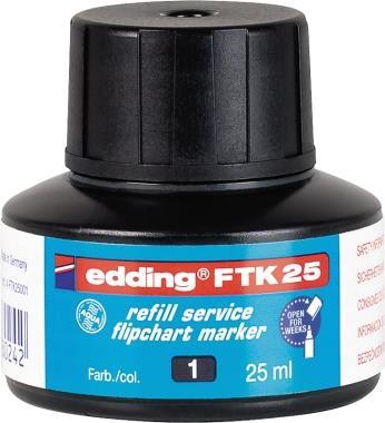 Edding FTK 25 Nachfülltinte für Flipchartmarker (4-FTK25001)
