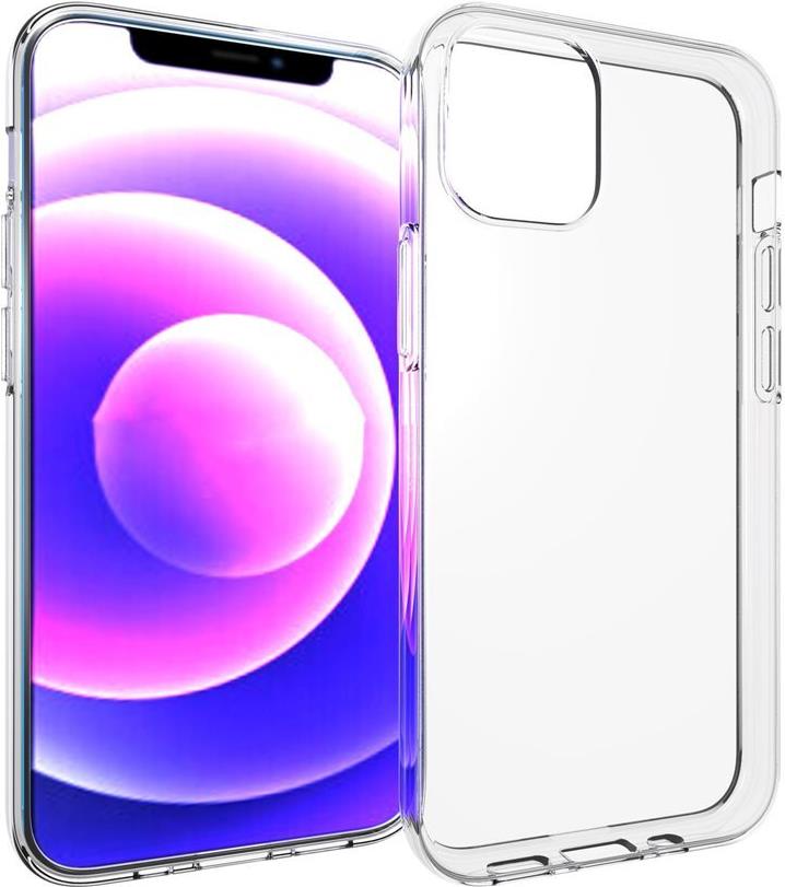 eSTUFF INFINITE VIENNA. Etui-Typ: Cover, Markenkompatibilität: Apple, Kompatibilität: iPhone 13 mini, Maximale Bildschirmgröße: 13,7 cm (5.4"), Oberflächenfärbung: Monochromatisch, Produktfarbe: Transparent (ES67100035)