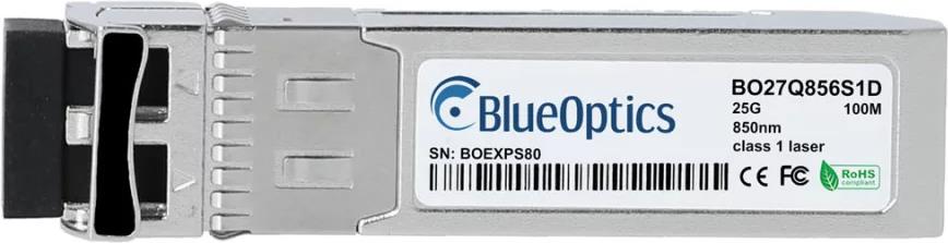 Kompatibler Cisco SFP-25G-SL BlueOptics BO27Q856S1D SFP28 Transceiver, LC-Duplex, 25GBASE-SR, Multimode Fiber, 850nm, 100M, DDM, 0°C/+70°C (SFP-25G-SL-BO)