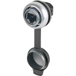 Eaton M22-RJ45-SA RJ-45 Schwarz - Silber Steckdose (107413)