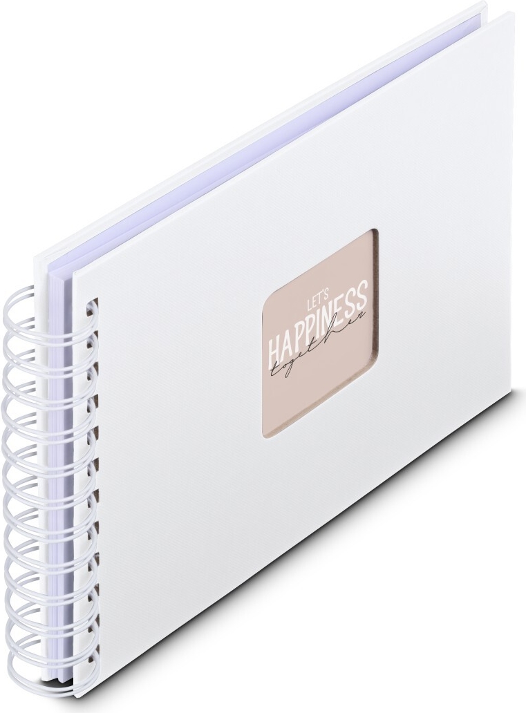 Hama Spiral-Album Fine Art 50 weiße Seiten Weiß (00009842)