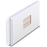 Hama Spiral-Album Fine Art 50 weiße Seiten Weiß (00009842)