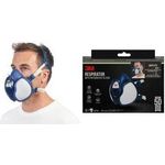 3M Atemschutz-Halbmaske 4279+, ABEK1P3, blau/weiß wiederverwendbar, Kombinationsfilter, Einstufung ABEK1 zum - 1 Stück (4279-1)