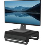 Fellowes Breyta Monitor Ständer tragbar mit Handgriff schwarz Schwarz - Grau Tisch/Bank (100016560)
