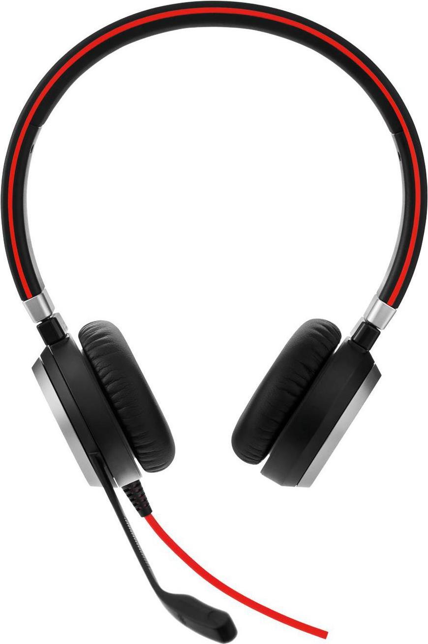 Jabra Evolve 40 MS Duo USB Überkopfbügel USB Anschluss mit Mute  