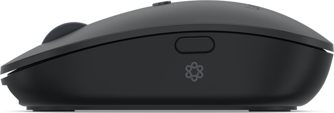 Lenovo Multi-Device X9 Maus 2400 DPI Bluetooth 5.0 2.4 GHz Donnergrau (oben), Blitzschwarz (unten)