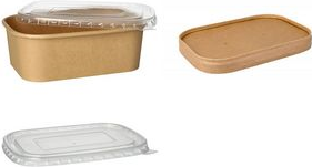 PAPSTAR Deckel für Verpackungsbecher "pure", braun aus Pappe, FSC-zertifiziert, passend für Artikel 6488818, - 1 Stück (88821)