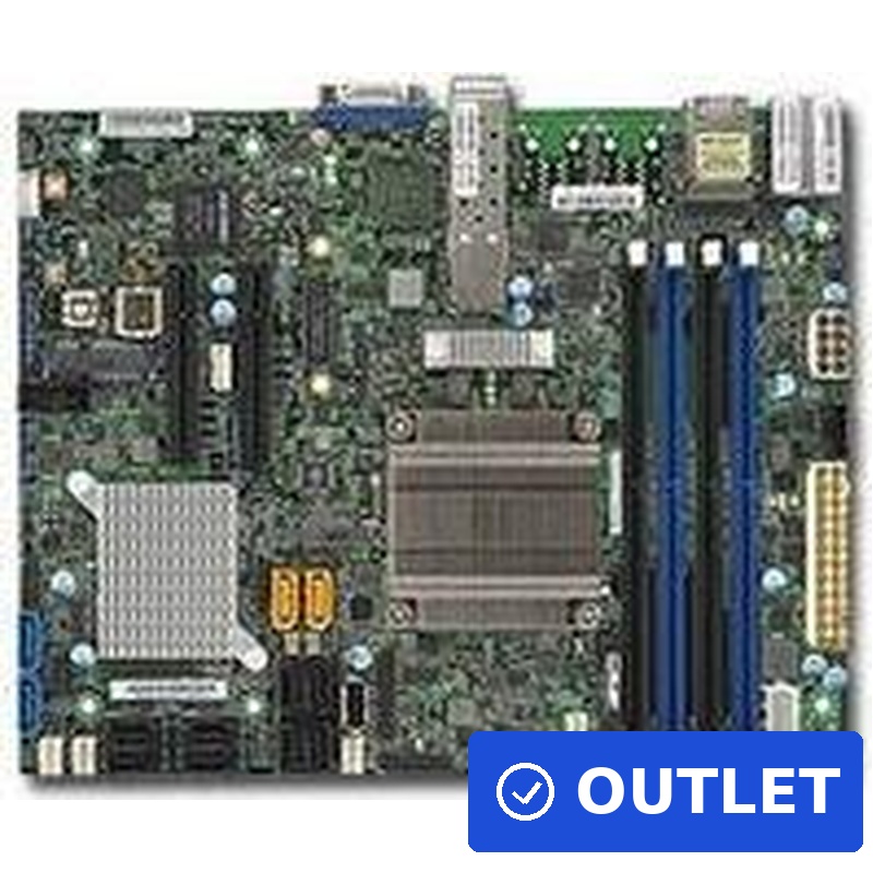 Supermicro Mainboard X10SDV-4C-7TP4F-O Flex ATX Intel Xeon D-1518 4-Kern (MBD-X10SDV-4C-7TP4F-O) (geöffnet)