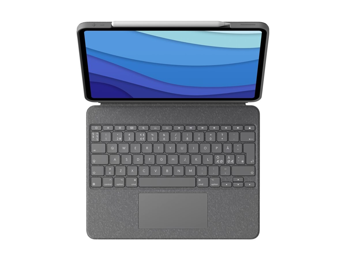 Logitech Combo Touch Tastatur-Case für iPad Pro 11" Graphite