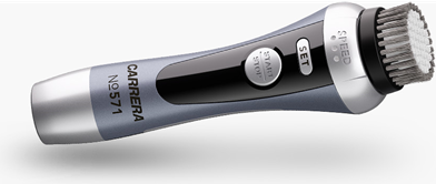 Carrera 571 Gesichtsreiniger mit Zubehör Schwarz Silber (16332011)