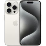Apple iPhone 15 Pro 15,5 cm (6.1") Dual-SIM iOS 17 5G USB Typ-C 256 GB Titan - Weiß (MTV43ZD/A)