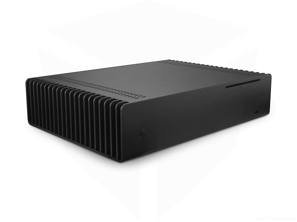 Streacom ST-FC10B-ALPHA Systemgehäuse Desktop Schwarz