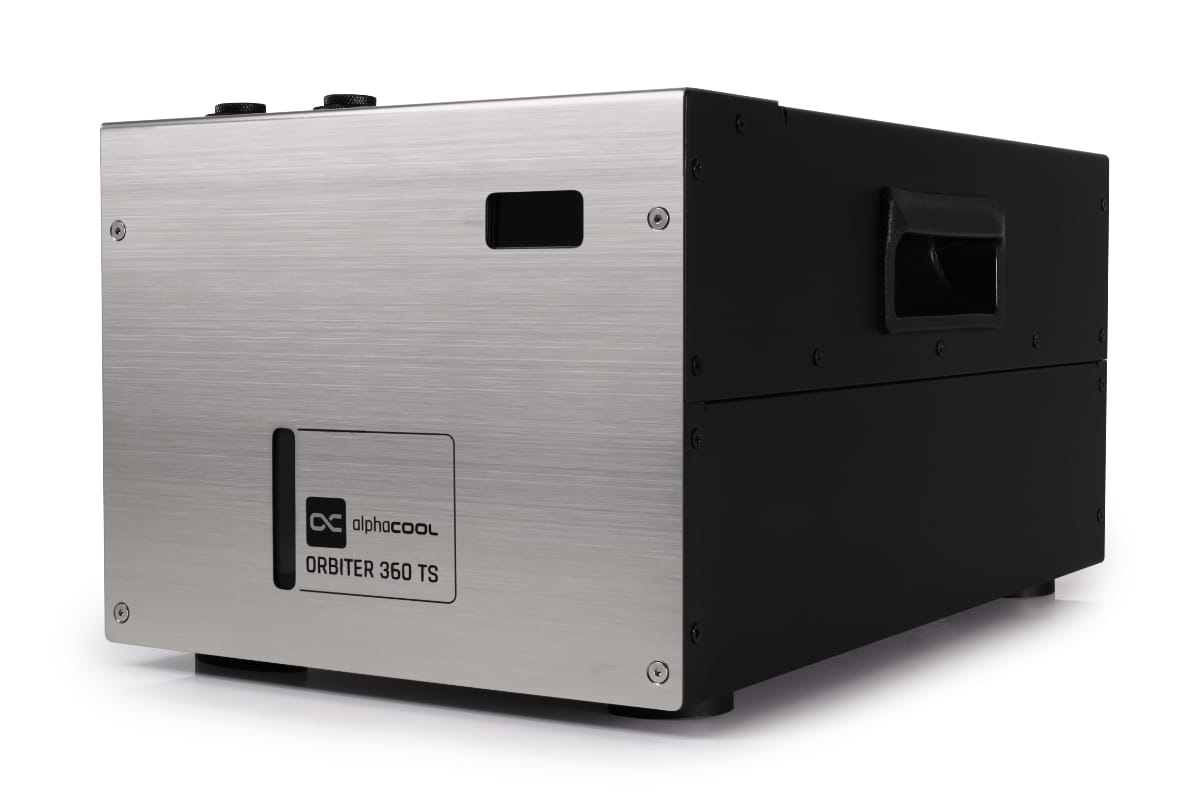 Alphacool ES Orbiter 360 TS All-in-One-Flüssigkeitskühler Schwarz - Silber