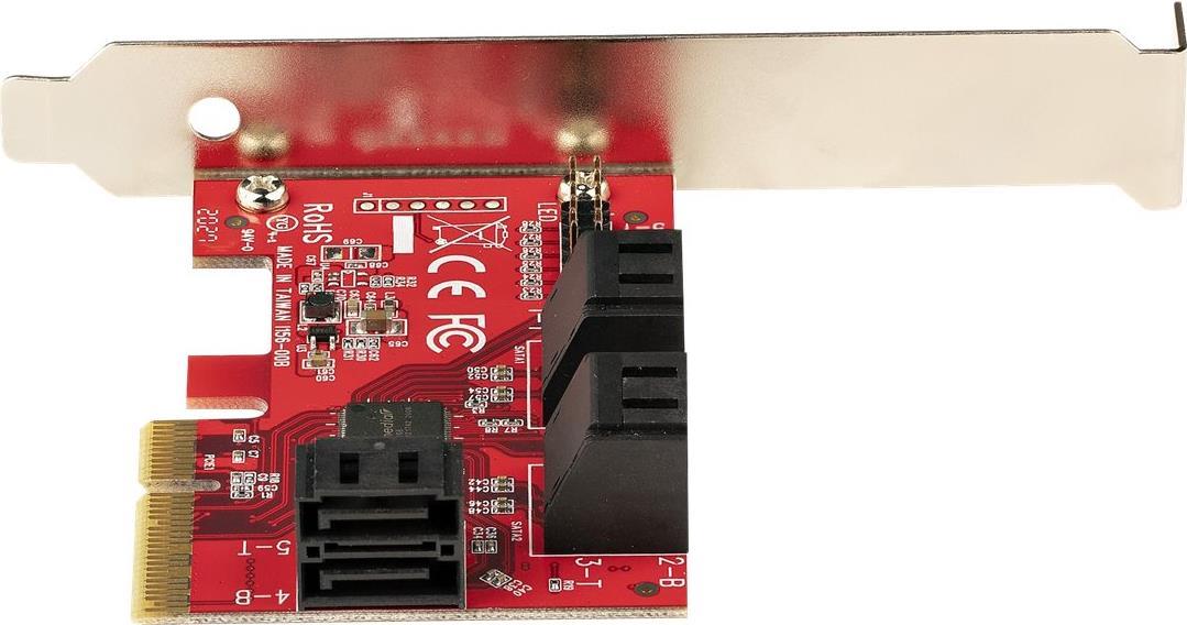 StarTech.com PCIe SATA Controller Karte (6P6G-PCIE-SATA-CARD)