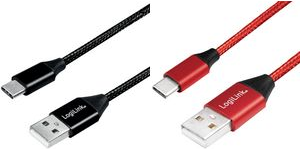 Logilink USB-Kabel USB-C (M) bis USB (M) (CU0148)