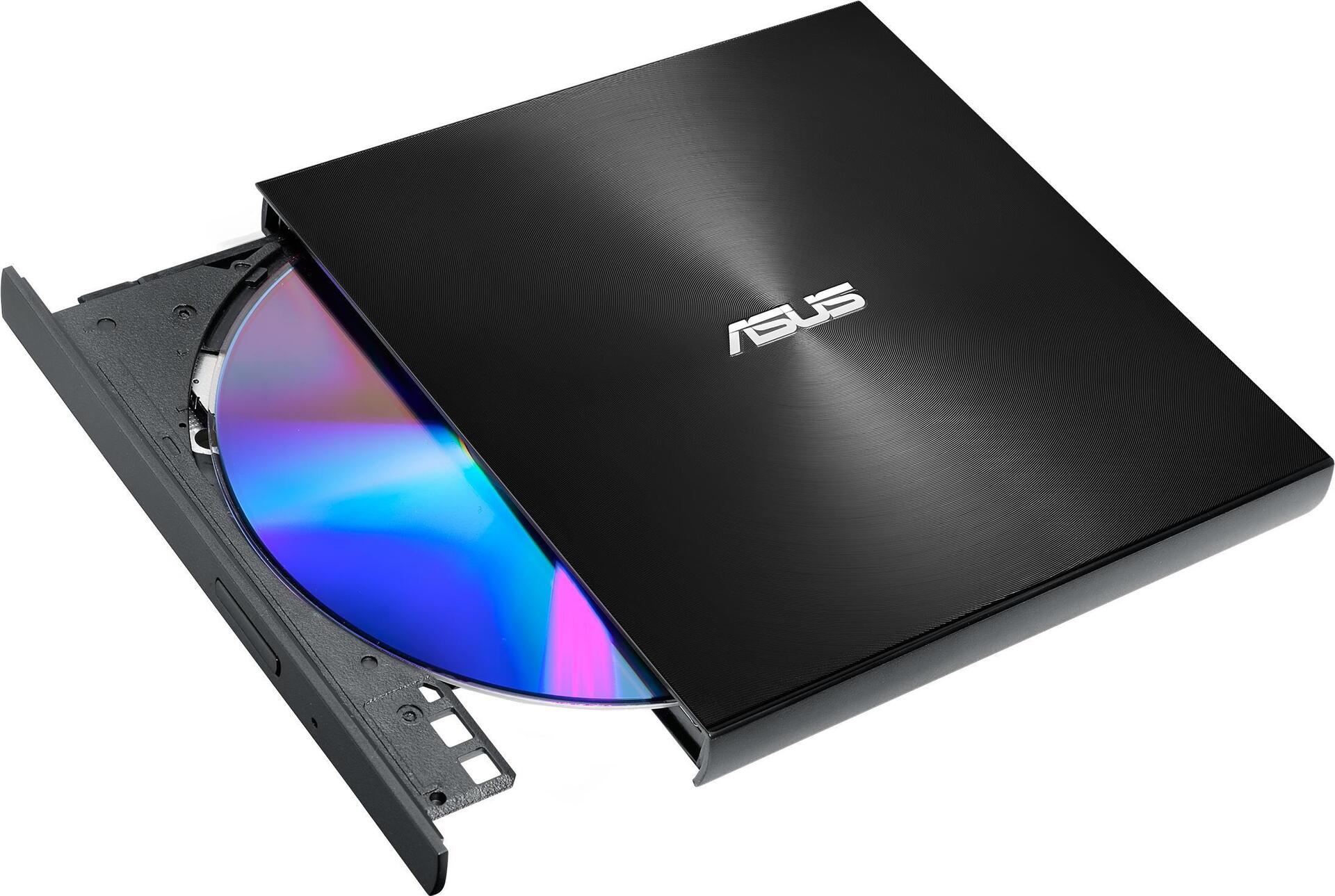 ASUS ZenDrive U8M SDRW 08U8M U Laufwerk DVD RW ( R DL) 8x 8x USB C extern Schwarz (90DD0290 M29000)  - Onlineshop JACOB Elektronik