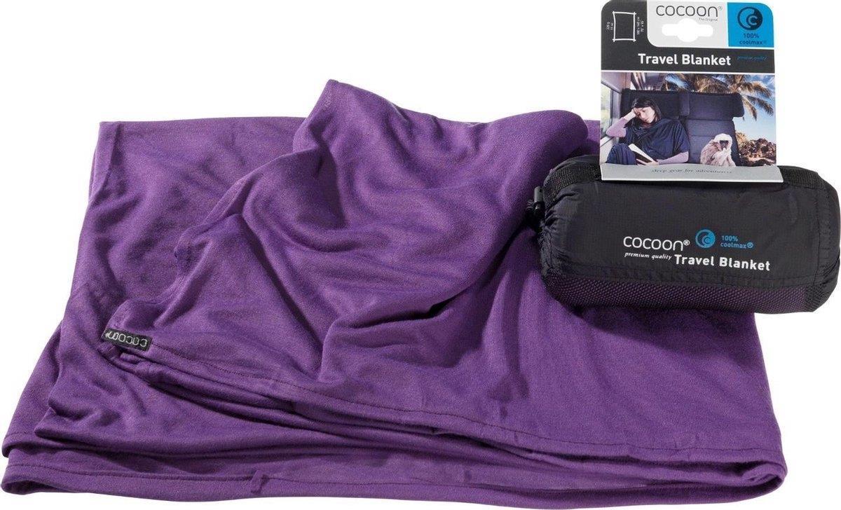 Cocoon Coolmax Decke, 180x140 cm, 100% Coolmax Ecomade eggplant (CMB48)