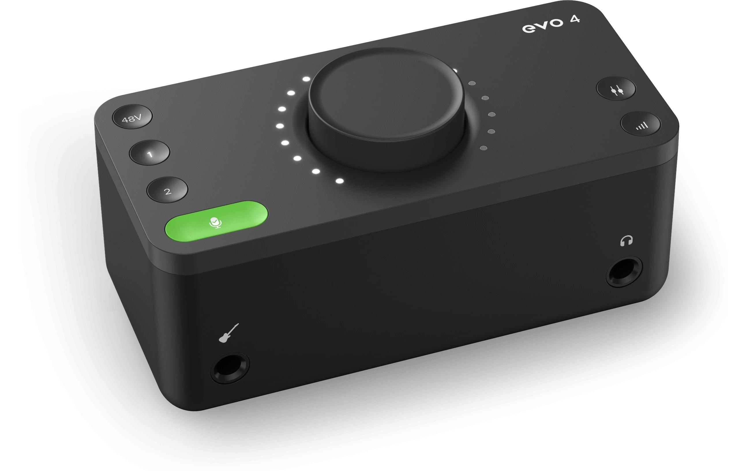 Audient EVO 4 USB-Audio-Interface 2x2 USB Typ-C Schwarz
