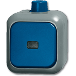 Busch Jaeger 2CKA001084A0854 Elektroschalter Rocker switch Blau - Grau (2CKA001084A0854)