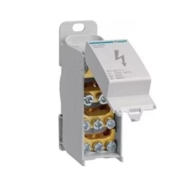 HAGER KJ02DN Verteilerblock 125A geschlossen, 1polig (KJ02DN) (geöffnet)