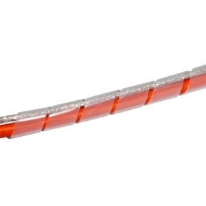 Spiral-Kabelschlauch, 6-60 mm, naturfarben, 10 m Zum Bündeln der Kabel bei PC, TV, HiFi-Anlage usw. (690660)
