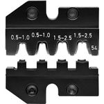 Knipex 97 49 54 Crimpeinsatz Modularstecker 0.5 bis 2.5 mm² Passend für Marke 97 43 200, 97 43 E, 97 43 E AUS, 97 43 E UK, 97 43 E US