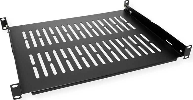 VALUE Fachboden 19" 1HE 485 x 350 mm Schwarz