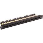 EFB-Elektronik ECOLAN¬ Patchpanel UTP 24xRJ45 Cat.6, ,19- 1HE, RAL9005 schwarz Hersteller: EFB Elektronik (11324126)