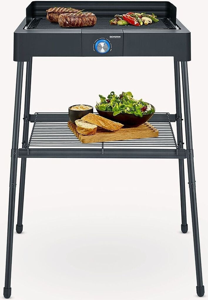 Severin PG 8568 Elektro-Grill Schwarz 2200 W 1150 cm² Kochfläche