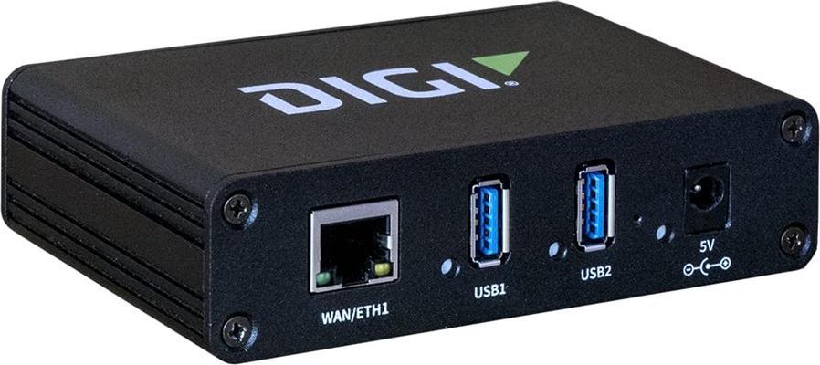 Digi International AnywhereUSB 2 Plus USB-over-IP Hub (AW02-G300+PSU) - 2x USB 3.1, Gigabit LAN (AW02-G300+PSU)