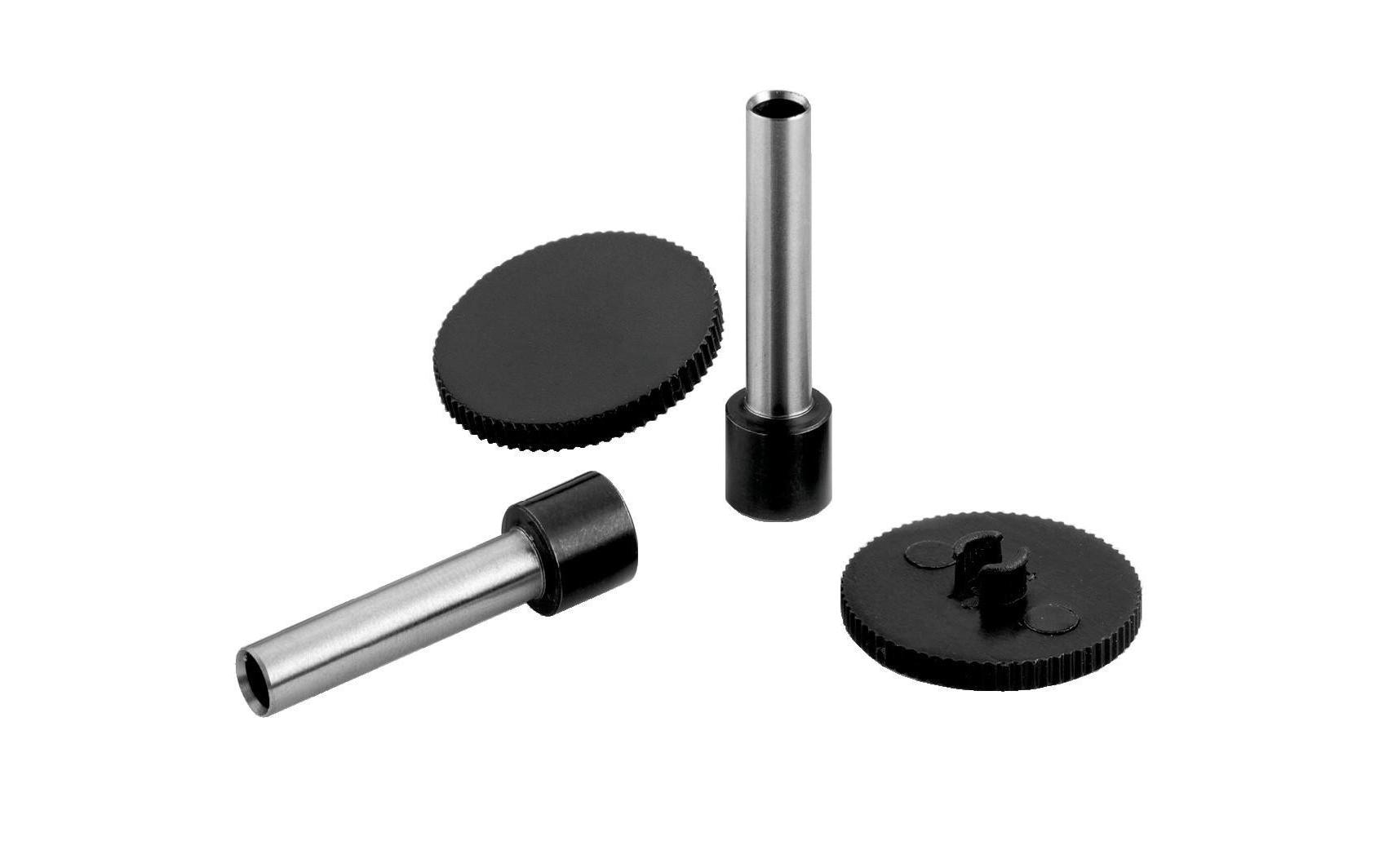 Novus Locherzubehörkit 025-0490 für Novus B 2200 Metall/Polypropylen (PP) 4 Stück Schwarz