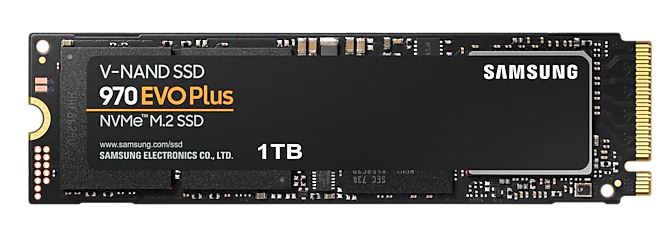 Samsung 970 EVO Plus NVMe™ M.2 SSD - 1 TB Solid State Drive (SSD) PCI Express 3.0 V-NAND MLC (MZ-V7S1T0BW)