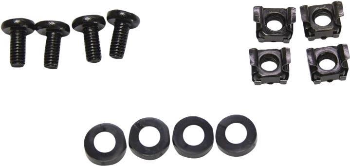 Inter-Tech 88887276 Rack-Kabelkanal 1U 48,3 cm (19") 15 Durchführungen Schwarz, RAL 9005